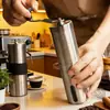 Moedor de café manual em aço inoxidável, portátil para uso doméstico, com núcleo de cerâmica, exclusivamente para vendas transfronteiriças