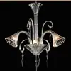 Venta directa de fábrica candelabro de cristal dúplex, simple y elegante, iluminación para sala de estar moderna, villa, hotel de alta gama y club