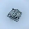 CL40-1 cromo brillante Bisagra mate, bisagra eléctrica para gabinete, bisagra de caja de distribución, bisagra de puerta de gabinete
