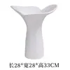Vaso Moderno Nórdico de Pétalos Adornos Florales Modelo de Ajuste Suave Departamento de Ventas de Sala de Modelos Mesa de Café Escritorio Adornos para Exhibición en Ventana