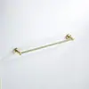 Acero Inoxidable 304 Dorado Cepillado Anillo Portatoallas de Baño Estante de Almacenamiento para Toallas de Baño Portarrollos de Papel Higiénico para Baño Gancho para Ropa