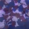 Confete em Formato de Coração Transfronteiriço 10g Cores Misturadas Confeitos em Formato de Coração Materiais de Decoração para Festa de Aniversário Pedaços de Papel em Formato de Coração