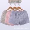 Paquete de 3 Pantalones Cortos de Algodón Satinado para Hombre Ropa Interior de Boutique Boxer Holgado Boxer Casual para Casa Pantalones Flecha