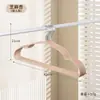Cabide Engrossado Antiderrapante para Roupas de Adulto com Revestimento Plástico, Varal de Roupas Aprimorado Sem Costura para Dormitório e Casa