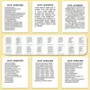 Práctica Diaria de LecturaPegatinas de Entrenamiento de Habla y Elocuencia para Ejercitar el Pensamiento Lógico y Mejorar la Capacidad Expresiva
