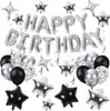 Set de Globos de Feliz Cumpleaños Globos de Papel de Aluminio Venta al por Mayor Transfronteriza Decoración Fiesta Globos de Papel de Aluminio Amazon Transfronterizo