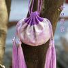 Sachê de Festival de Barco do Dragão Sachê de Bolso Hanfu Estilo Chinês Decorativo Vazio Bolsa Antiga Corda Longa Bagagem de Mão Impressa Sachê Repelente de Mosquitos