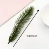 Comercio Exterior de Amazon Navidad 12cm Rama de Aguja de Pino Mini Simulación Adorno de Árbol de Navidad Artificial Hecho a Mano Al por Mayor