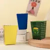 Cubos de papel para palomitas desechables, cajas cuadradas para parejas, bolsas pequeñas de embalaje, cajas de cine, al por mayor, personalizable