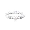 Amazon Europa y América Ojo de Tigre con Cuentas Piedra Volcánica Pino Blanco Piedra Escarchada Traje de Pareja Pulsera de Amor Pulsera Venta al por Mayor