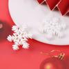 Acessórios de resina de Natal novos personalizados Caixa de presente de floco de neve DIY Chapéu de Natal Meia de Natal Creme Material de caixa de telefone