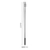 Palillos para el hogar de alto valor, antideslizantes, antimoho, resistentes a altas temperaturas, estilo Ins, vajilla de acero inoxidable 304, palillos para una sola persona