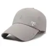 Gorra de Béisbol de Verano Nuevo Estilo con Visera Extendida y Letras, Parte Superior Suave, Transpirable, Gorra con Protección Solar para Hombre, Casual