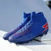 Nuevas zapatillas de fútbol transfronterizas para la Copa Europea con tacos, de caña alta para hombre, tallas grandes para adultos, zapatillas deportivas de entrenamiento juvenil con tacos largos para mujer