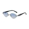 2026 Nuevas Gafas de Sol de Moda Europeas y Americanas Ojo de Gato que Cambian de Color para Mujer, Gafas de Sol de Calle Trendy para Exteriores para Mujer, Transfronterizo