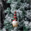 Muñeco Luminoso Sin Rostro Transfronterizo Colgante para Árbol de Navidad Muñeco de Peluche Creativo de Enano Decoración de Ventana Decoraciones Navideñas