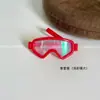 Labubu de 17 cm Ropa para Muñeco de Algodón de 10 cm Vestido para Muñeco Gafas de Esquí Snowboard Gafas Zapatos