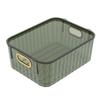 Caixa de Armazenamento Transparente, Guarda-Roupa de Mesa de Grande Capacidade, Caixa de Armazenamento Transparente à Prova de Poeira com Tampa para Itens Diversos