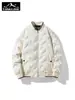 Tangkezhe Chaqueta de plumón para hombre Otoño e Invierno Nueva Chaqueta de Béisbol Suelta Casual Juvenil de Negocios Abrigo de Marca Cálido de Moda