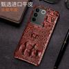 Aplicable a la funda del teléfono móvil Vivo S16 S16e piel de vaca cocodrilo calavera medio paquete S16Pro funda protectora ultrafina