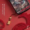 Tienda de oro Jin Yan con cordón para teléfono móvil con señal de ping-an de oro arena, exquisito colgante de cadena corta para teléfono móvil este año