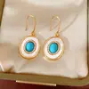 Pendientes Vintage, Pendientes de Flor con Diamantes de Colores y Aguja de Plata, Fabricante de Pendientes de Lujo Ligero Estilo Francés