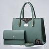 Bolsa Transfronteiriça Bolsa de Mão Feminina de Grande Capacidade Bolsa de Mamãe 2023 Nova Bolsa Simples e Atmosférica de Ombro Único Transversal Bolsa Feminina