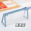 Estuche Transparente Triangular para Lápices Bolsa de Almacenamiento de Papelería de Gran Capacidad Simple para Estudiantes de Secundaria y Primaria Bolsa de Cosméticos Triangular de Estilo Japonés