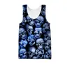 Chaleco hombre verano transpirable absorbente de sudor moda europea y americana superventas camiseta sin mangas con estampado digital 3D venta al por mayor