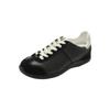 Versión de Piel de Vaca de las Populares Zapatillas Estilo Ballet Famosas en Internet, Nuevas de Primavera 2026, Nicho Retro Casual Versátiles Zapatillas Deportivas para Mujer