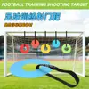Objetivo de Entrenamiento de Fútbol Targeting Disco de Objetivo Longitud Ajustable Círculo de Objetivo Mejorar la Tasa de Acierto Suministros de Entrenamiento de Fútbol