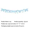Amazon azul moño decoración de fiesta pancarta feliz cumpleaños moño vajilla primer cumpleaños arreglo
