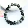 Pulseira de Pedra Floco de Neve Vintage Popular na Live do Tiktok Atacado Dropshipping S5021810
