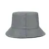 Sombrero de Sol para Exteriores de Primavera y Otoño para Mujer, Sombrero de Pescador Simple de Color Sólido Estilo Coreano, Sombrero de Cubo Versátil Casual para Hombre