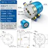 Anillo rozante gas-eléctrico, junta neumática de rotación ilimitada, 2~24 canales, anillo rozante de circuito agua-eléctrico, grado universal, alta velocidad