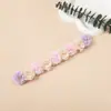 Diadema para bebé con flor artificial de gran venta transfronteriza, estilo creativo europeo y americano para niños, joyería de flores tridimensionales coloridas, Ventas Directas del Fabricante