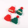 Hogar Juguetes Decoración Accesorios Pompones de Colores Accesorios para Gorros de Punto Creativos Navidad AMOR Mini Sombreros Pequeños