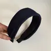 Diadema de Oreja de Trigo Tejida Estilo Americano para Niña, Pinza para el Cabello de Color Sólido de Hilo Grueso, Diadema con Sentido del Diseño, Accesorio para el Cabello
