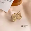 Hebilla Nueva Minimalista Lisa para Bufanda, Accesorio de Bufanda Retro Francés, Hebilla Estilo Japonés para Transmisión en Vivo al por Mayor para Combinar con Ropa