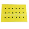 Bloco quadrado perfurado de espuma com 100 furos, espuma macia não absorvente, furos redondos, tabuleiro de xadrez em forma de 8, prancha de flutuação em EVA para água