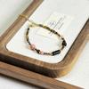 Pulsera de Cuentas de Cristal de Piedra Natural Maillard Otoño e Invierno Personalizada Combinable Diseño Nicho Regalo de Vacaciones Joyería de Mano