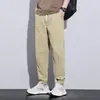 Pantalones Jogger Cargo de Moda de Seda de Hielo de Secado Rápido para Hombre, Corte Holgado, Pantalones Casuales de Verano, Nuevo Estilo Verano Delgado para Hombre 2025