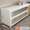 Estante de Almacenamiento para Cocina, Gabinete Lateral de Almacenamiento para Comedor de Pizarra de Pie, Banco de Trabajo Multifuncional, Gabinete de Almacenamiento Integrado Montado en la Pared