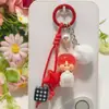 Original Genuino Bubble Mart Bubble Cute Serie de Carpas Bola de Pelusa DIY Cuerda Hecha a Mano Colgante para Bolso de Teléfono Móvil