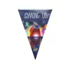 Nueva Colección de Banderines Triangulares con Temas de Dibujos Animados para Decoración de Fiestas de Cumpleaños y Festividades, Accesorios y Pancartas
