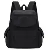 Mochila de Cor Sólida, Leve, Simples, Grande Capacidade, Sensação de Luxo, Casual, Unissex, Mochila de Viagem da Moda