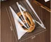 Sacos para Embalagem de Bagel, Sacos Plásticos Transparentes Planos para Pão, Torrada, Dorayaki, Assar Pão, Tartelete de Ovo Único, Autosselantes