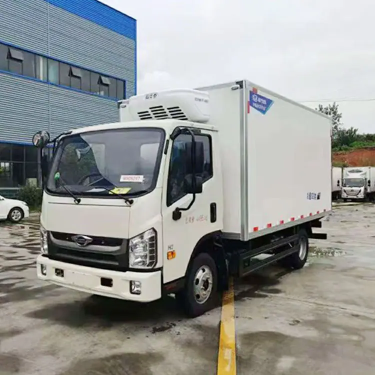 江铃顺达冷藏车3.5米冷藏车前四后八冷藏车国六新款