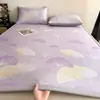 Novo Tapete de Cama Cool-Touch 2026 - Design de Folha de Ginkgo