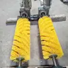 Cepillo Rodillo de Nylon a Prueba de Explosiones Resistente al Desgaste Limpiador Rodillo de Cepillo para Transportador de Banda en Planta de Cemento Mina de Carbón